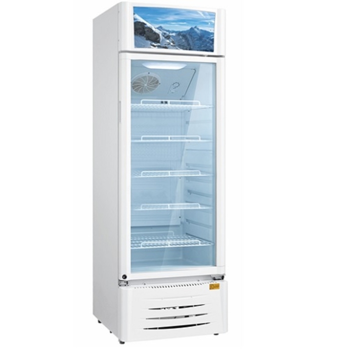 Picture of Midea Showcase Chiller 411 Liters 14.5 CFT, White - HS-411S