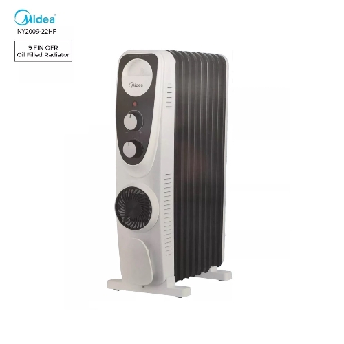 عرض تفاصيل دفاية زيت ميديا/2400 واط/9 ريش/3 إعدادات للحرارة