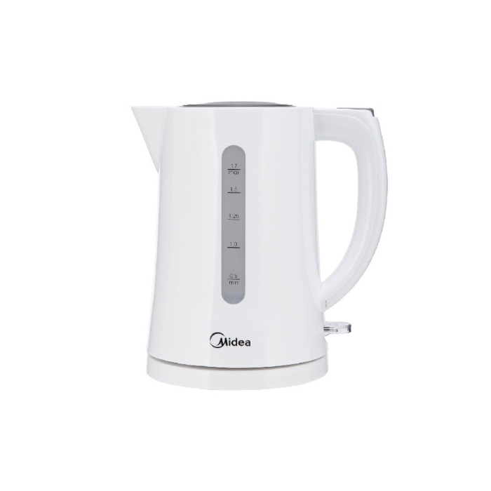 Picture of Midea Electric Kettle 1850-2200 Watts 1.7 Liters, White - MK-17D18B2