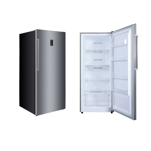 Show details for Ignis Up Right Refrigerator, 625 Litres, 22 CFT, No Frost, Stainless Steel, Right Opening Handle - FXV625NFX-R
