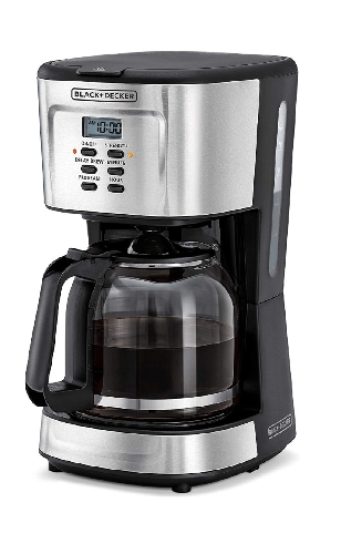 Picture of Black & Decker Programmable Drip Coffee Maker 12 Cups 900W - Black  