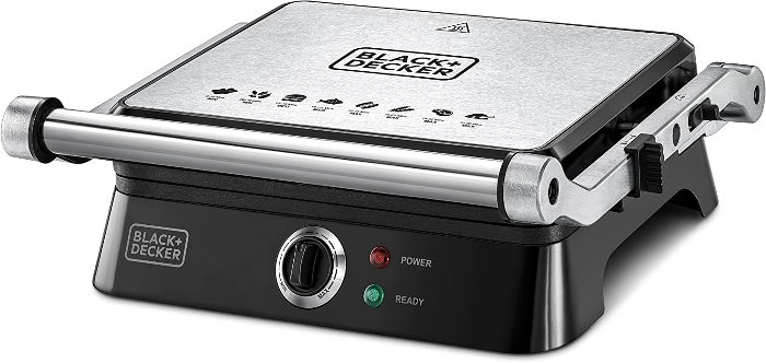 Picture of B&D Contact Grill 1400W Fixed Plate - Black CG1400-B5  