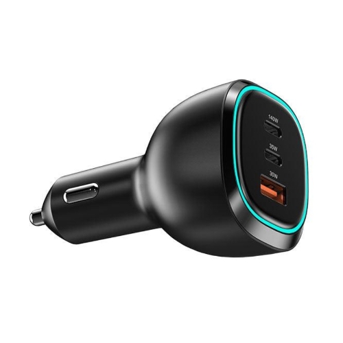 Show details for Engage 3 Port PD USB-C 165W Car Charger Black