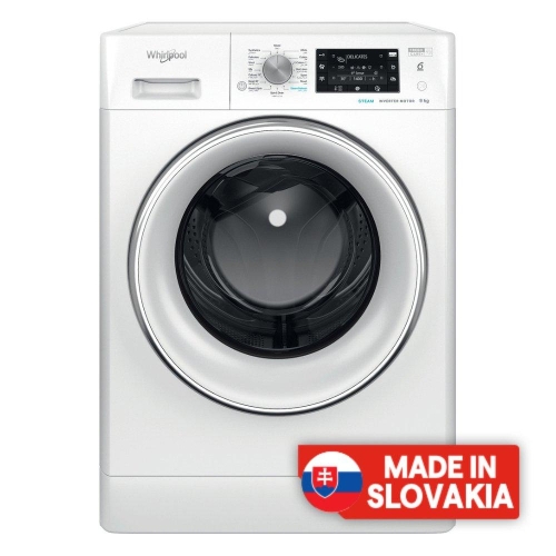 Show details for Whirlpool Front load Washing Machine 9 kg FFD 9469 CV GCC - White