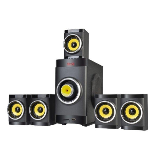 Show details for Wansa 5.1Ch Speaker, H3831 – Black