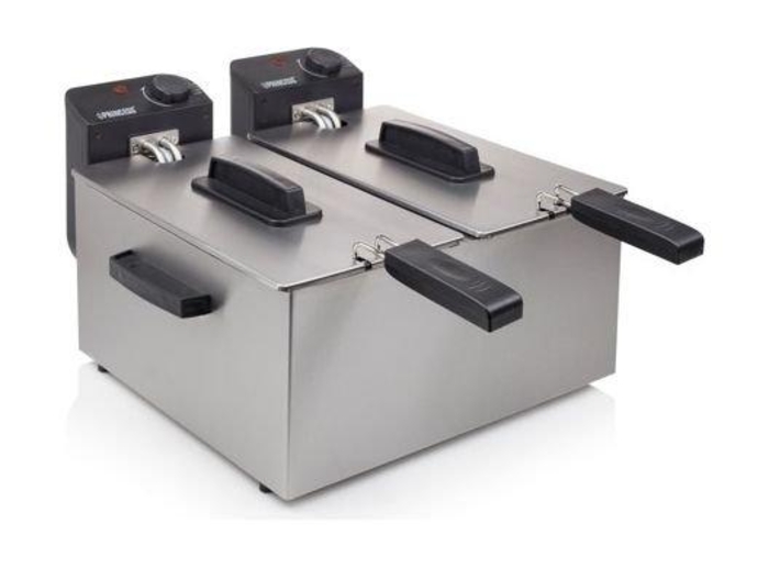 Picture of Princess Deep Fryer With Double Frying Pots, 2000 W, 6L, 182027 - Silver