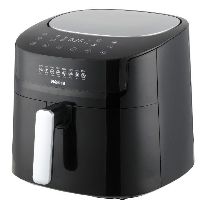 Picture of Wansa Air Fryer, 6.5 L, 1800W, AF9005T-GS – Black