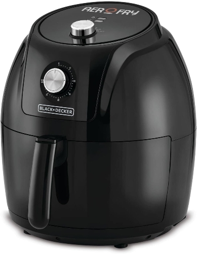 Show details for Black & Decker AF575-B5 Air Fryer, 1800 Watt, 5.6 Liters, With Rapid Hot Air Circulation - Black