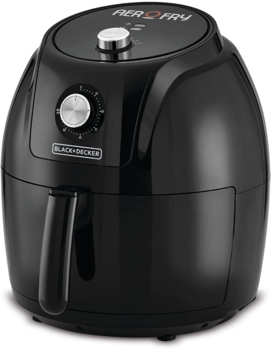 Picture of Black & Decker AF575-B5 Air Fryer, 1800 Watt, 5.6 Liters, With Rapid Hot Air Circulation - Black
