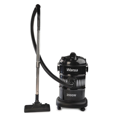 Picture of Wansa Drum Type Vaccum Cleaner,2000W, 25 Liter, ZL14 - Black