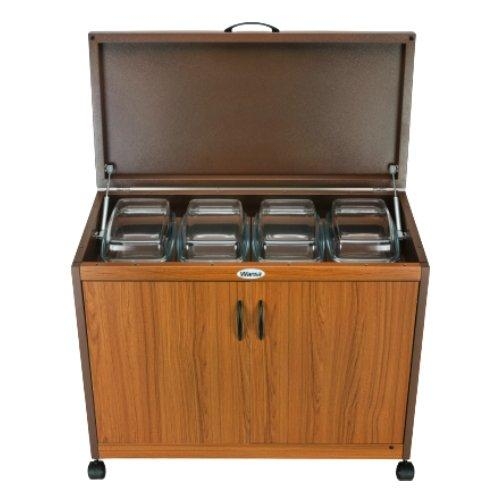 Show details for Wansa Trolley Teak 4 Dishes (4DTLL)