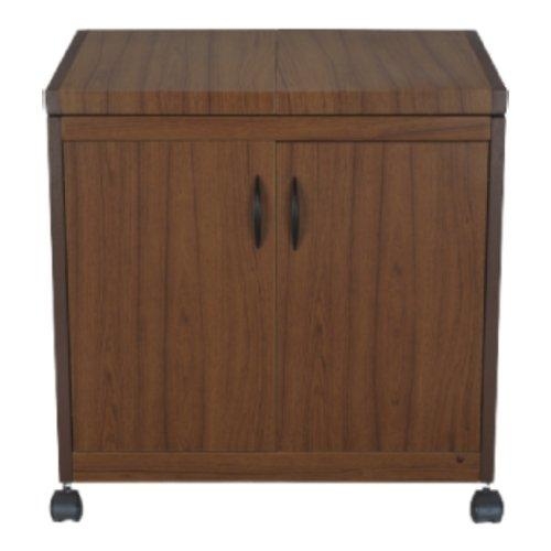Picture of Wansa Trolley Mahogany, 2 Shelves - Wooden