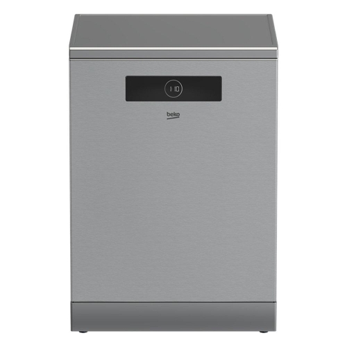 Picture of Beko Free Standing Dishwasher, 8 Programmers, 15 Place Settings, BDEN38523XQ - Stainless steel