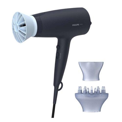 Show details for Philips Hair Dryer a Uniqely-Designed Powerful, Fast Drying with Ionic Care for Frizz-Free Hair, 2100W, BHD360/23 - Blue