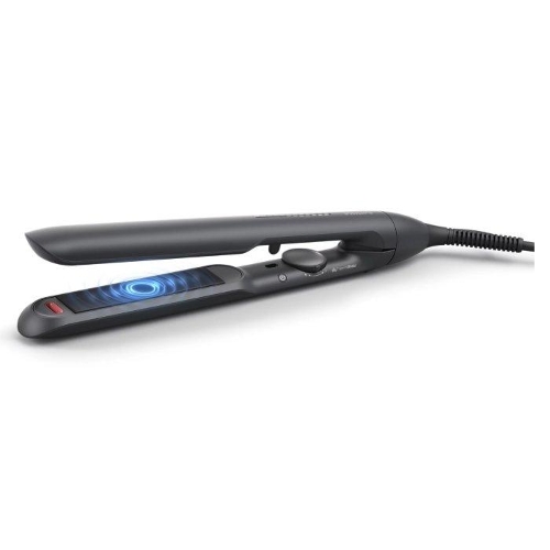 Show details for Philips 5000 Series Hair Straightener with Heat Protection and Ionic Care, 12 Heat Settings, BHS510/03 - Black