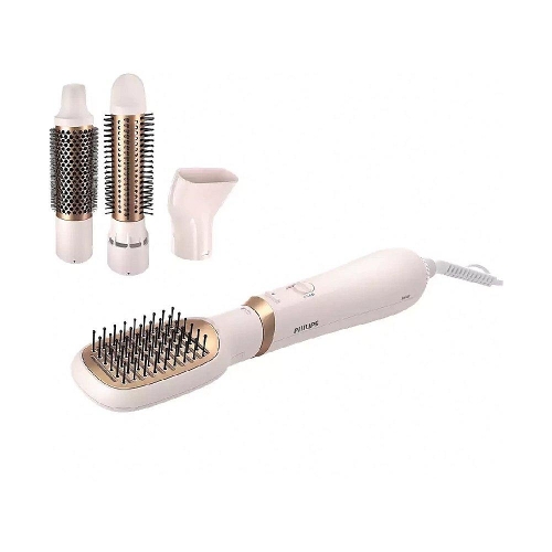 Show details for Philips 3000 Series Air Styler for Drying and Styling with Ionic Care, 800W, 3 Heat Settings, 4 attachments, BHA310/03 - Rose/Gold