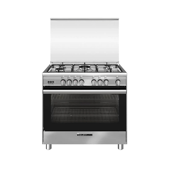Picture of Glemgas Gas Cooker 5 burners 90X60cm GLSB9634RI01CU - Stainless Steel
