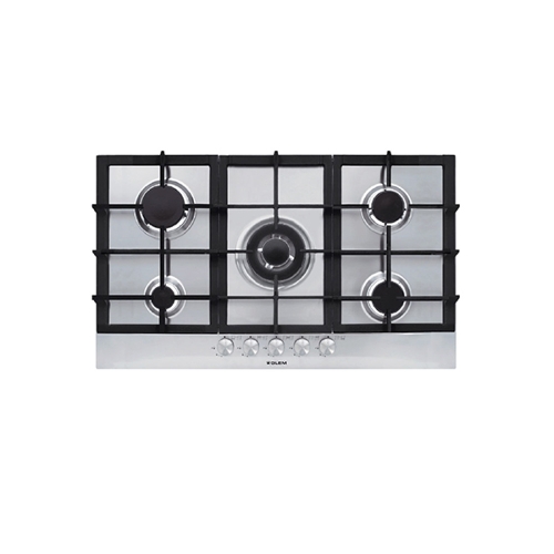 Show details for Glemgas Gas 5 Burners Hob 90cm GLGT955HIX - Stainless Steel