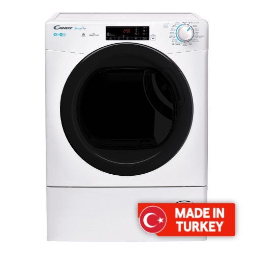 Show details for Candy Smart Pro Front Loading Condenser Dryer, 8kg, CSOE C8TBE-19 - White