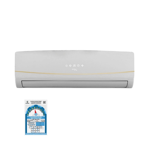 عرض تفاصيل مكيف هواء سبليت T4 من TCL، 23200 وحدة حرارية بريطانية/ساعة، 2.5 طن، TAC-30CSA/XA51T - أبيض