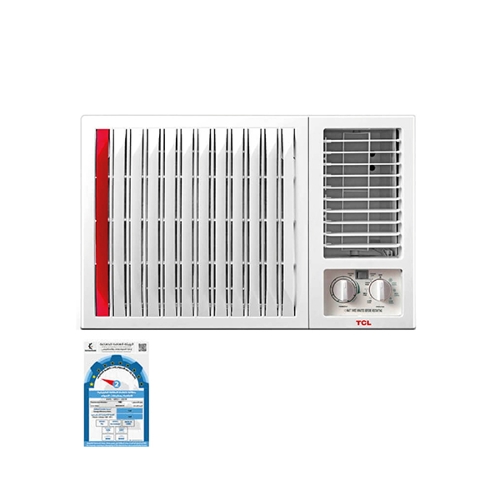 عرض تفاصيل مكيف هواء TCL Window AC T4 13,961 BTU/hr 1.5 طن، TAC-18CWA/LT - أبيض