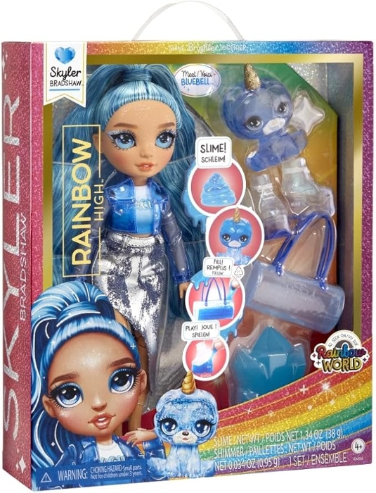 Picture of Rainbow High Classic Fashion Doll Skyler (Blue)