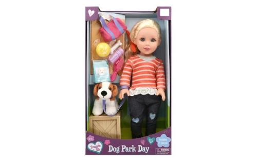 Picture of Baby Maziuna Style Girls Dog Walker 18inch
