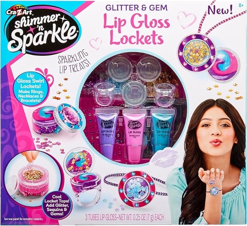 Picture of SNS Glitter & Gem Lip Gloss Locket
