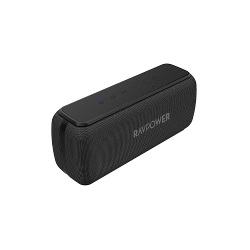 Picture of Ravpower  RP-SK001 Speaker 60W  * Battery capacity: 6600mAh * Play time: 14 hours ( 50% Volume) * With Mic/ Voice assistant * Fast charging Type C port 5V/2.1A * Two speakers pair to play with TWS  * IPX57 waterproof