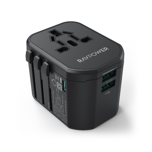 Picture of Ravpower RP-PC1033 PD PIONEER 20W 3-Port Travel charger
