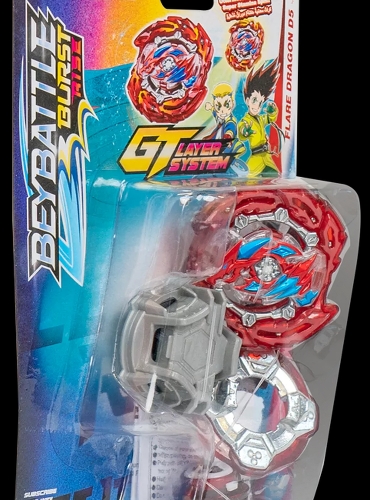 Picture of BEY BATTLE FLARE DRAGON WITH LR LAUCHER GYRO SPINING D5