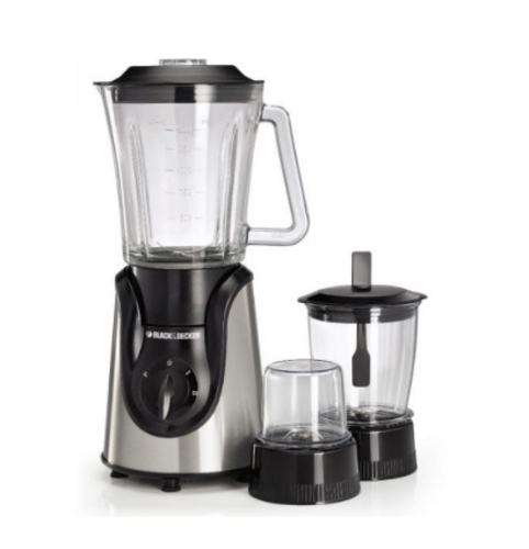 Show details for B&D Glass Blender 1.5L with Grinder & Mincer-Chopper 600W  