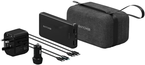 عرض تفاصيل مجموعة باور بانك 5 في 1 من RAVPower RP-PB1231