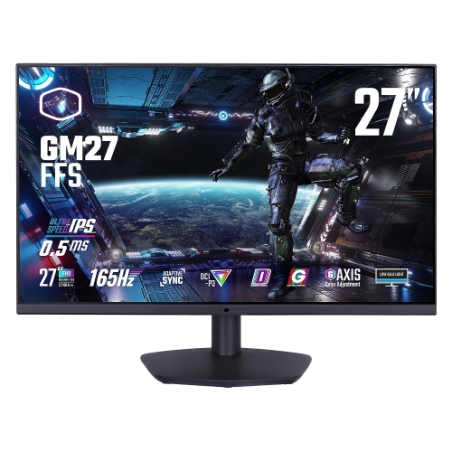 Picture of COOLER MASTER GM27-FSS 27 Inch FHD Ultra IPS 165Hz Gaming Monitor - Black