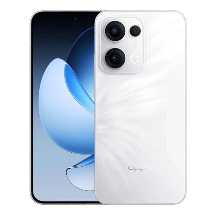 صورة هاتف Oppo Reno 13 (12 جيجابايت / 512 جيجابايت)، 6.59 بوصة - أبيض بلوم