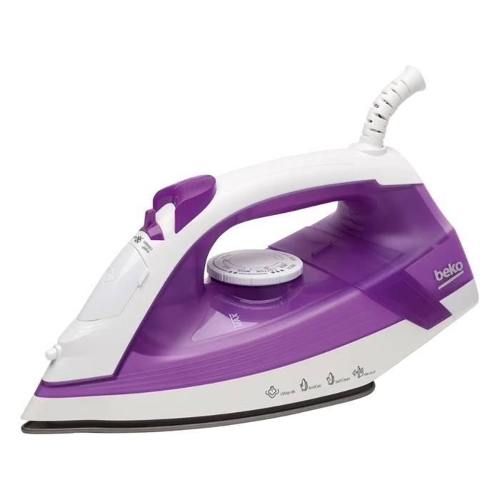 Show details for Beko Steam Iron, 1750W, 220ml, SIM3617 – Purple