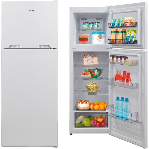 Show details for Vestel Top Mount Freezer Refrigerator 400 Liters 14 CFT, White - RM400TF3M-W-VG
