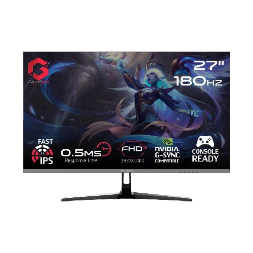 Picture of Gameon Pro Series 27" FHD IPS 180Hz 0.5ms, HDMI 2.1, Display Port 1.4 With AMD FreeSync & Nvidia G-Sync Gaming Monitor