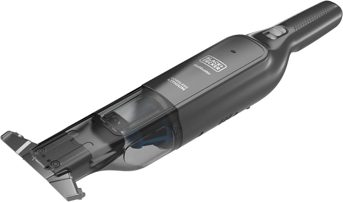 Picture of Black & Decker Cordless 12V Handheld Dustbuster Vacuum, 22 Air Watts, 14 Mins Runtime, Ultra Wide Extendable Nozzle, Charging Base With 2.0Ah Battery  