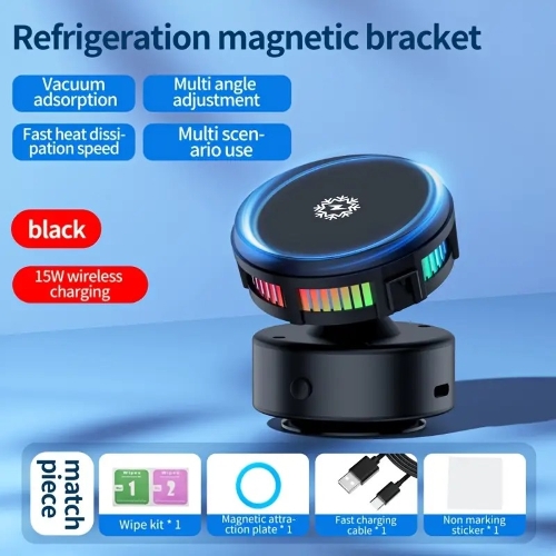 Show details for Car Magnetic 15W Wireless Charger 360°rotatable