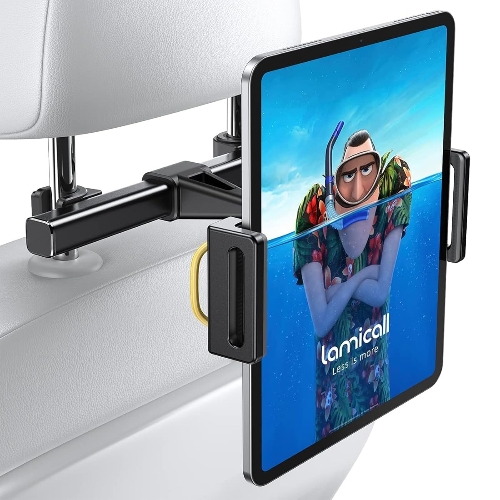 Show details for Car Headrest Tablet Holder - Back Seat Headrest Tablet Holder