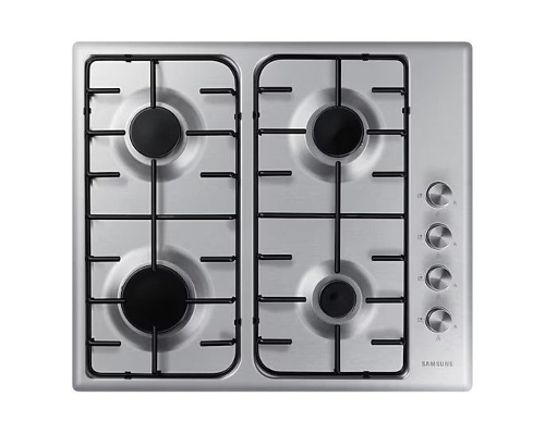 Show details for Samsung Built In Gas Cooker 4 Burner - Silver