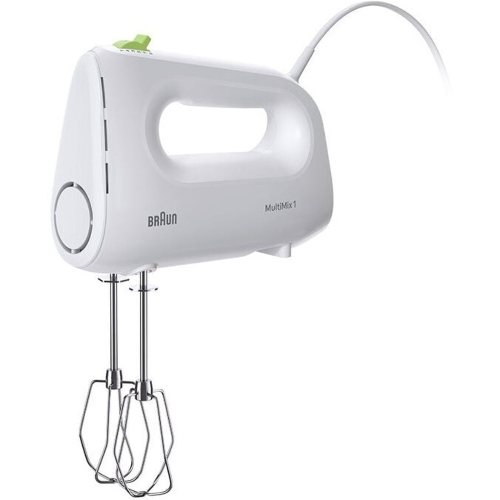 Picture of Braun MultiMix 1 Hand Mixer 450 Watts 4 Speeds, White - HM1100WH