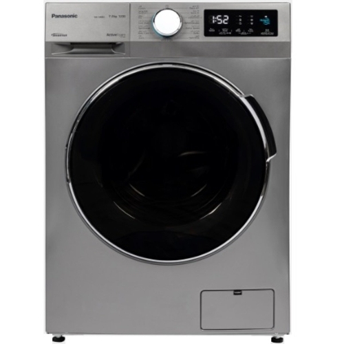 Show details for Panasonic Front Load Washer 7kg 1200 RPM, Silver - NA-14MG1LKW
