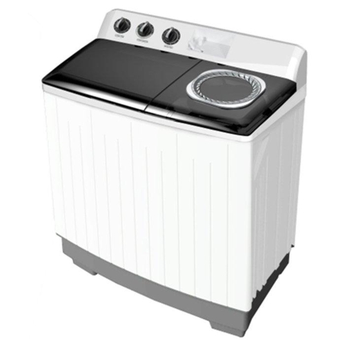 Show details for Wansa 8kg Twin Tub Washer, 5KG Spin Capacity, WTT80-WHM24C10 - White with Gray Lid