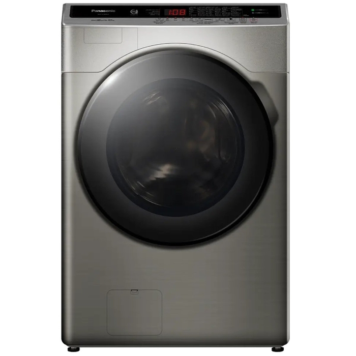 Picture of Panasonic Front Load Washer 18kg Dryer 10kg 1000 RPM, Silver - NA-S180X2LAS