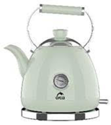 Show details for ORCA RETRO KETTLE - Seafoam Green Colour
