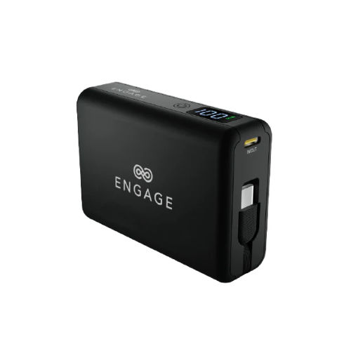 Picture of ENGAGE COMPACT WIRELES MAGNETIC PB 10000 MAH W/USB-C CABLE & LED DISPLAY PD 45W(37W/H)