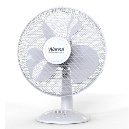 Show details for Wansa Desk Fan, 16inch, 45 Watt, TX-1601D - White