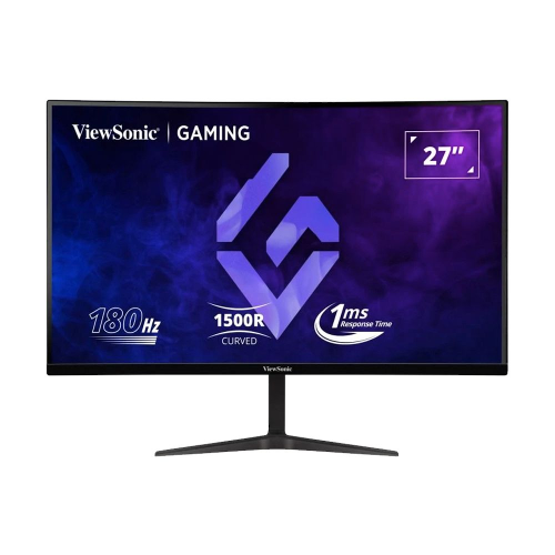 Picture of ViewSonic VX2718-PC-MHD 27 Inch VA Curved FHD 1080p 1ms 180Hz Gaming Monitor with FreeSync Premium